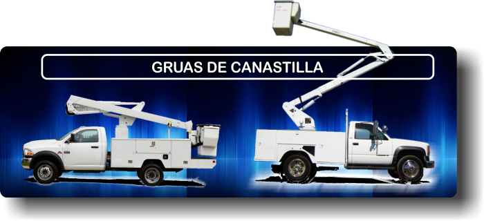 gruas con canastila